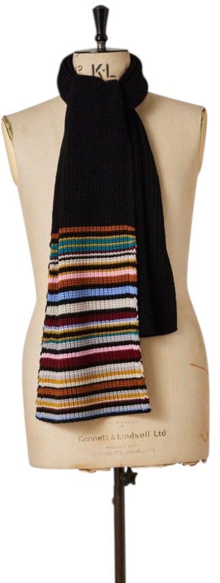 Echarpe bayadère laine 30 x170 cm Paul Smith Femme Homme W1A 251F T812 92