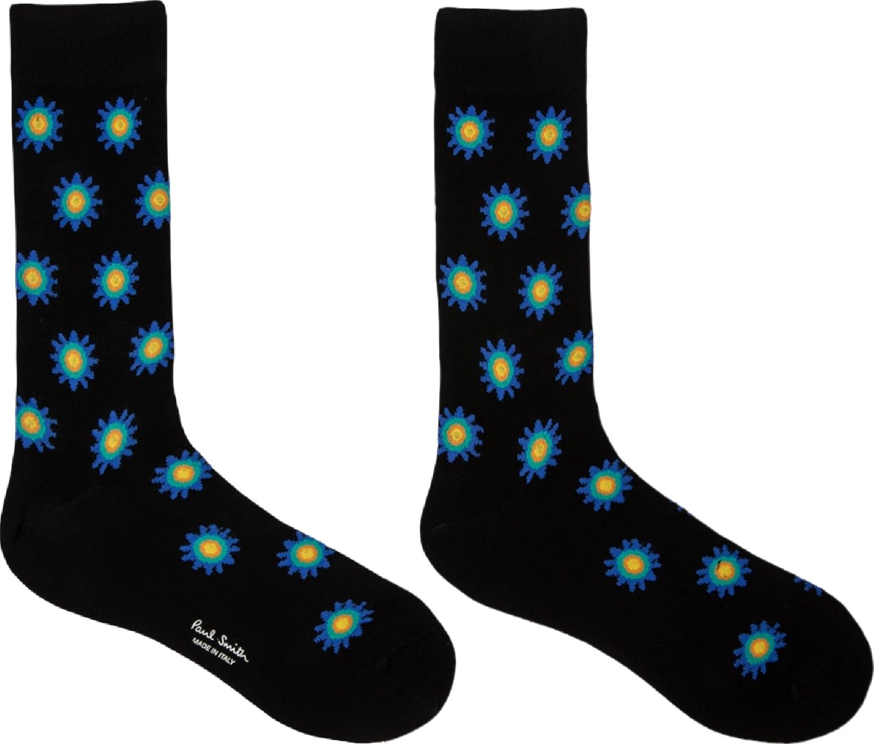 Chaussettes noir soleils bleu M1A 800MO HF784 79 Paul Smith Homme