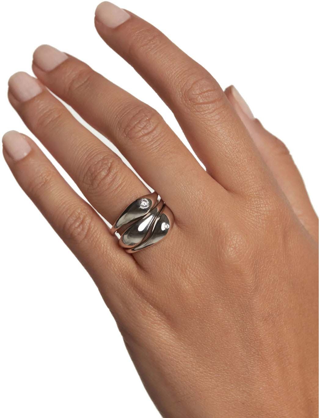 P D Paola The New Essentials - Ring - Zilver