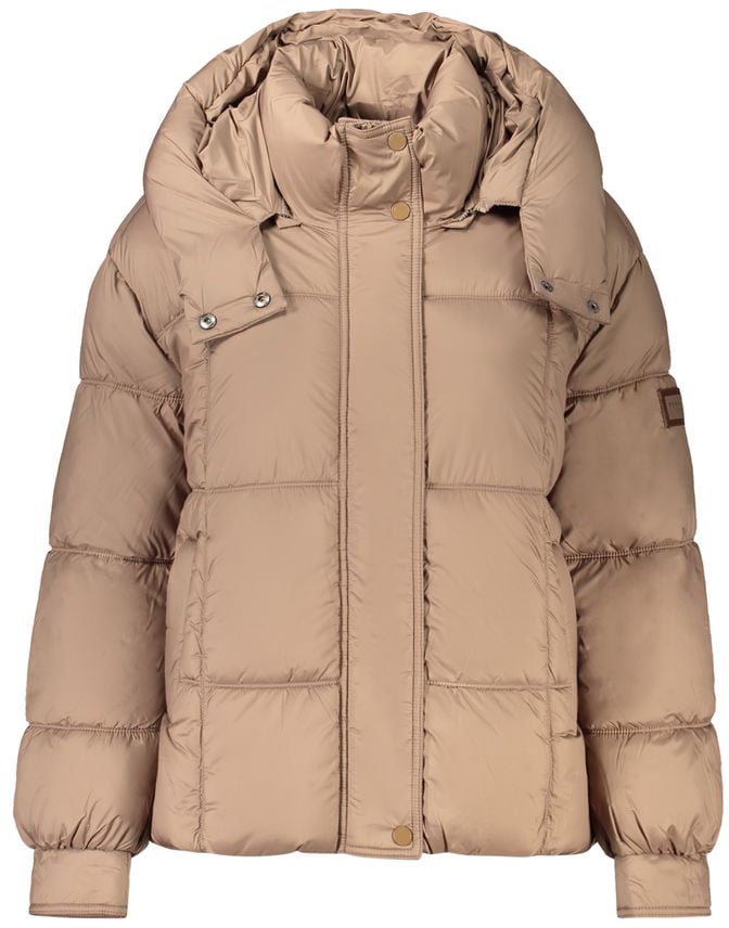 Pepe Jeans Brown Polyester Women's Jacket