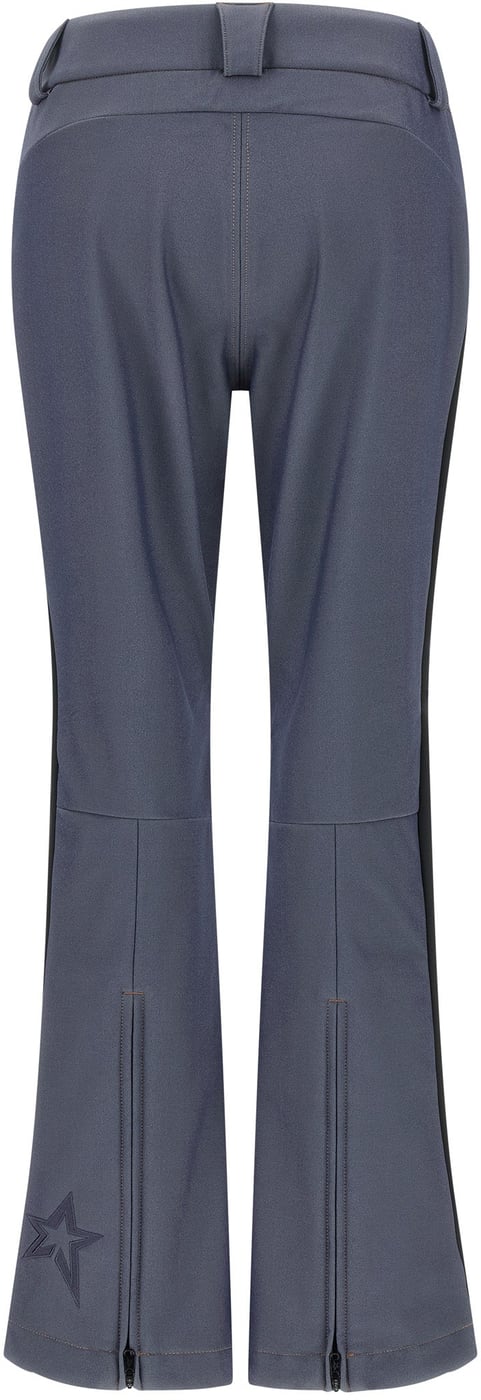 PERFECT MOMENT Gray Polyester Athletic Pants