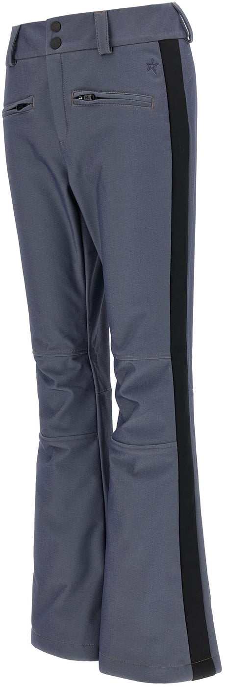 PERFECT MOMENT Gray Polyester Athletic Pants