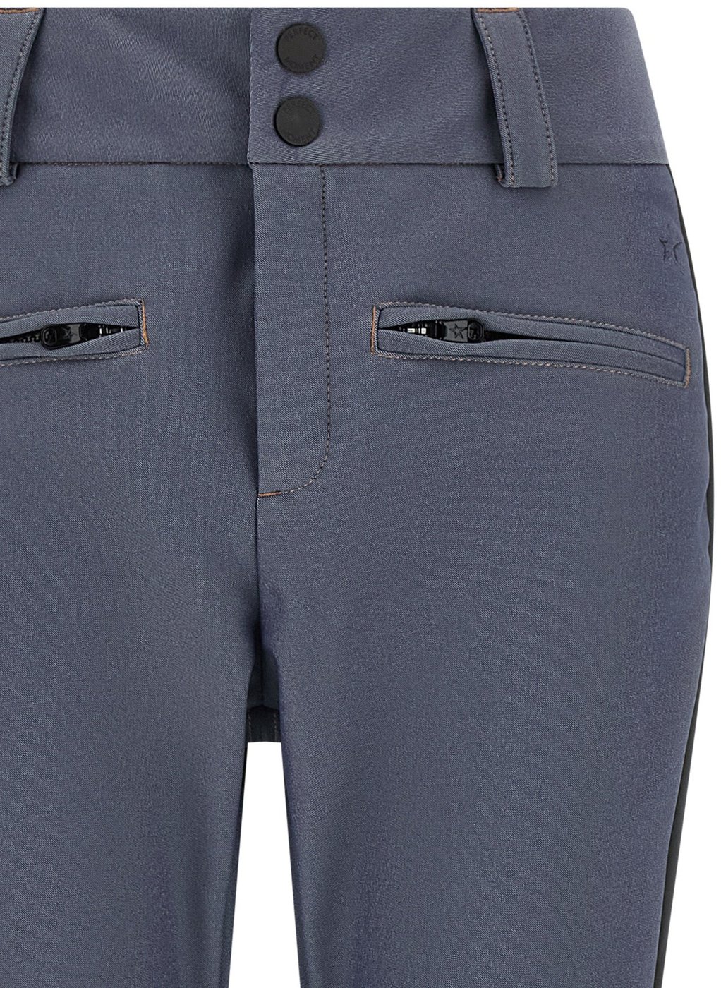 PERFECT MOMENT Gray Polyester Athletic Pants