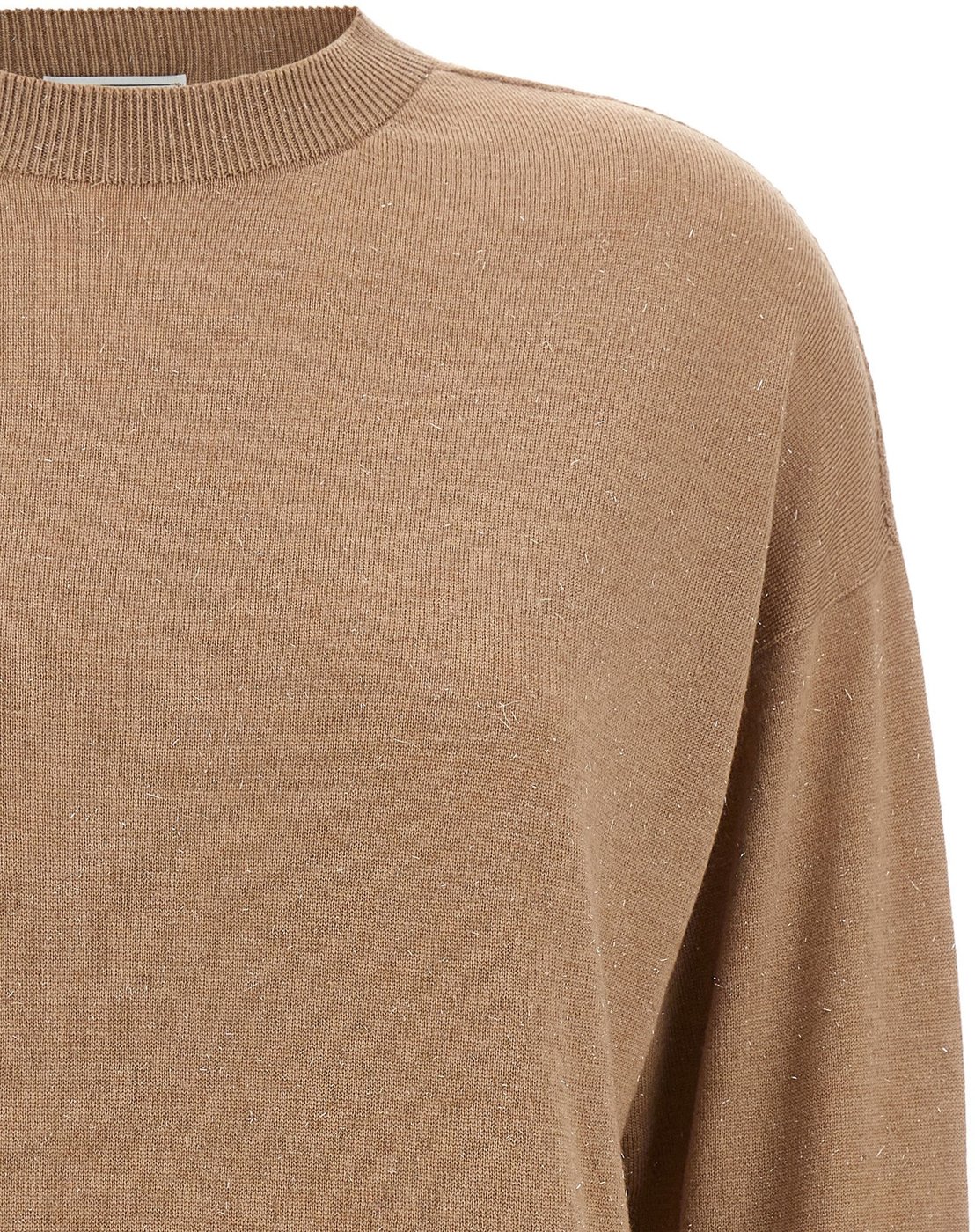 Peserico Beige Virgin Wool Cardigan