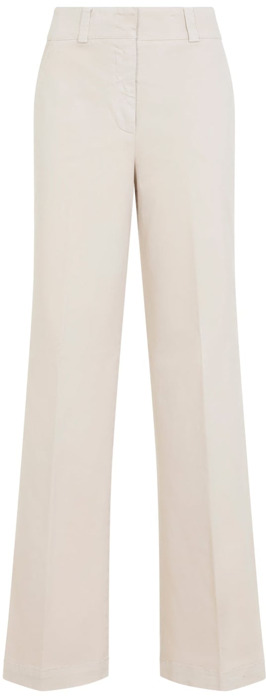 Peserico Wide Leg Cotton Pants
