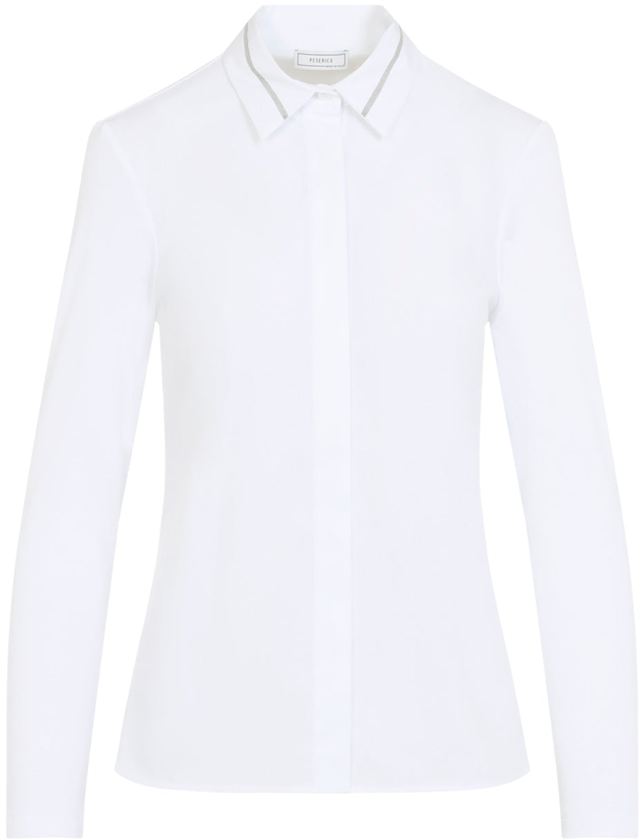 Peserico Bimaterial Shirt