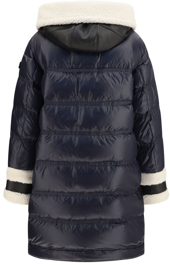 Peuterey Blue Polyamide Full-Length Jacket