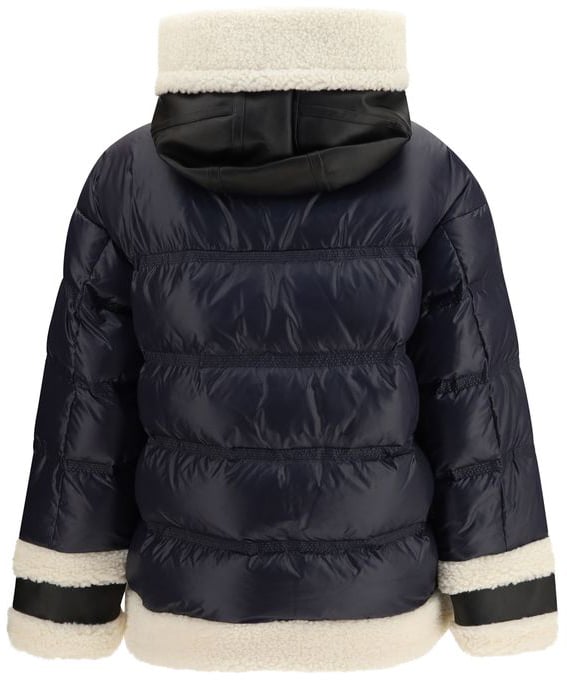 Peuterey Blue Polyamide Full-Length Jacket