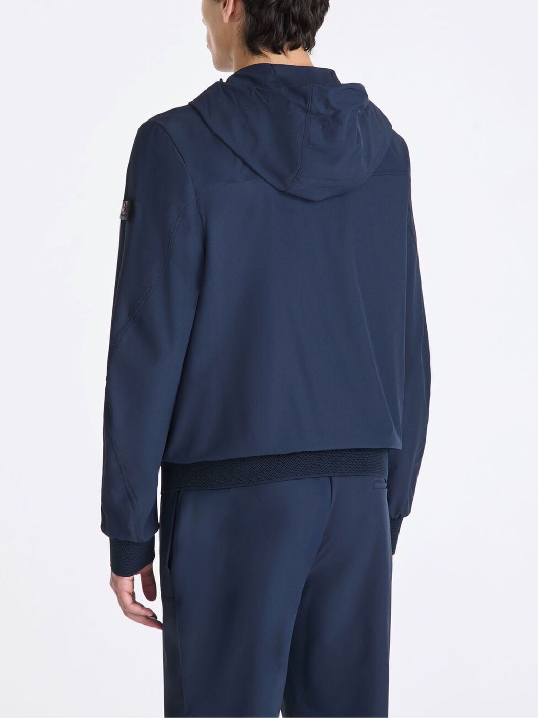 Sleek Minimalist Hybrid Hooded Jacket