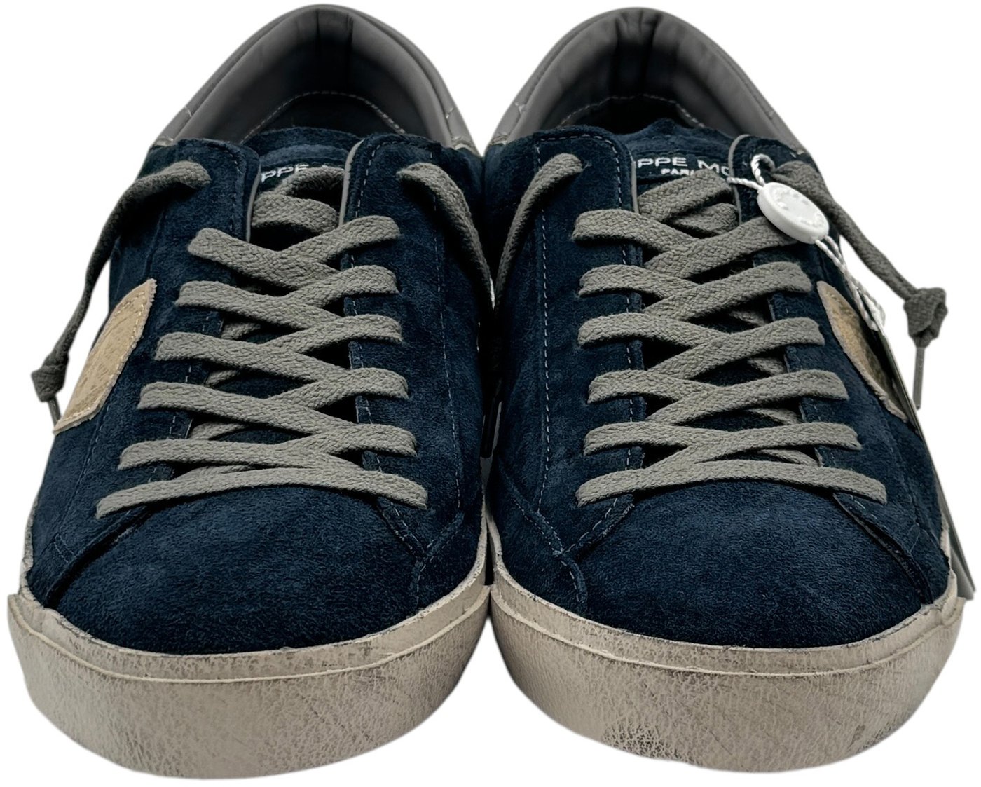 sneakers blauw grijs wit