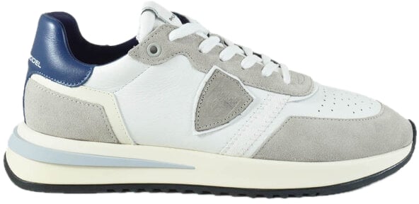 sneakers wit blauw