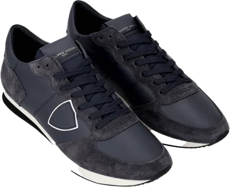 Blue sneakers