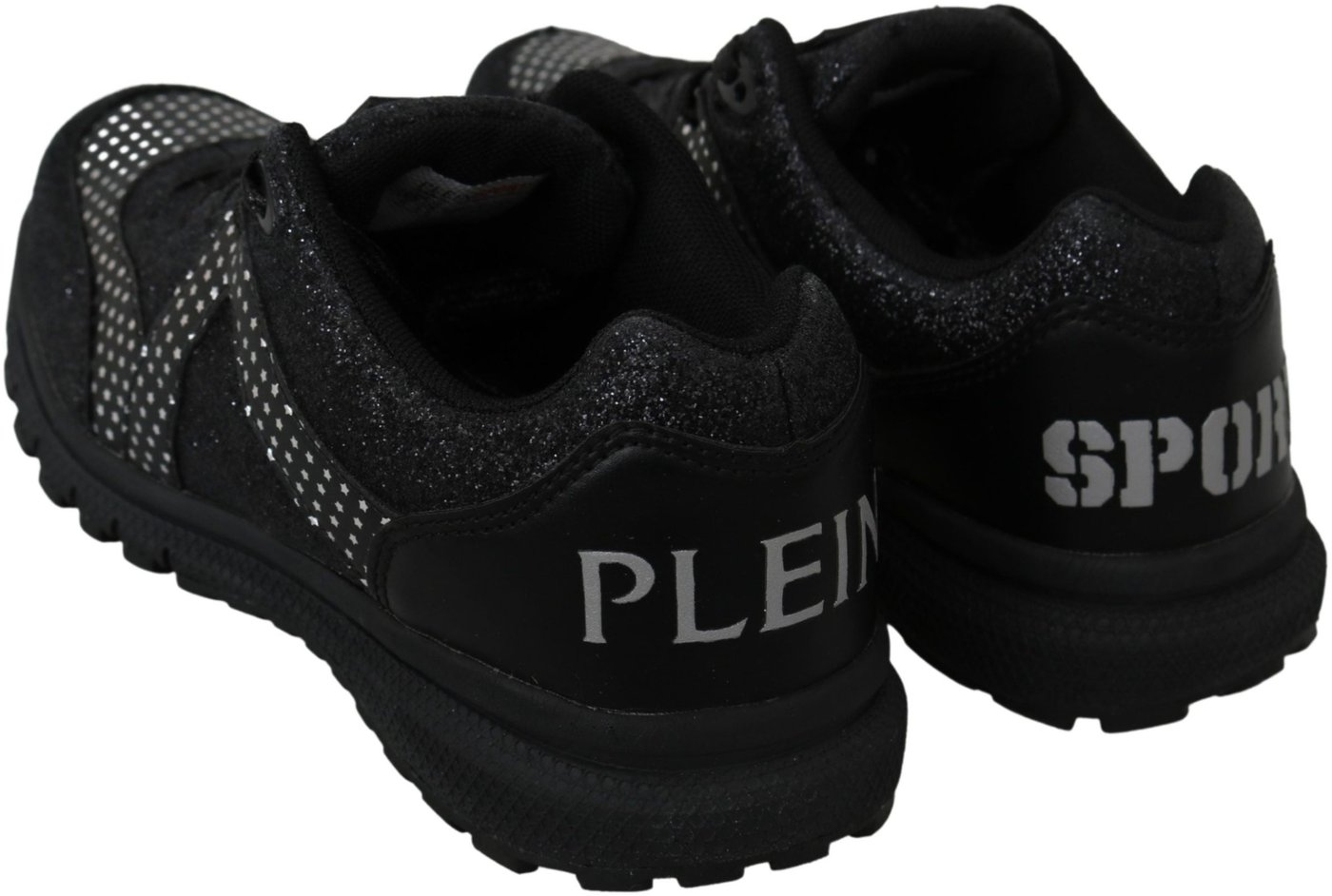 Philipp Plein Black Running Jasmines Sneakers Shoes