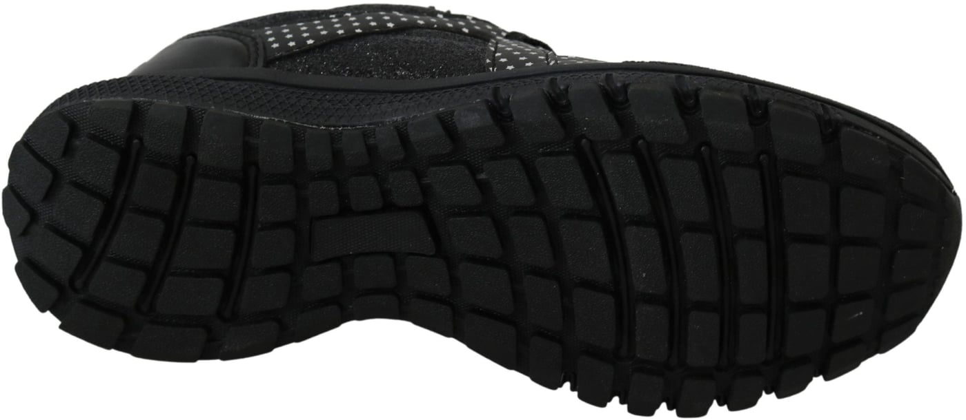 Philipp Plein Black Running Jasmines Sneakers Shoes