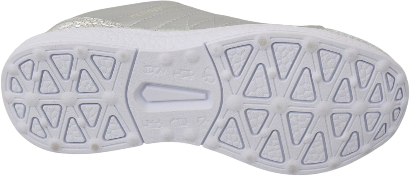 Philipp Plein Gisella Silver Polyester Sneakers Shoes