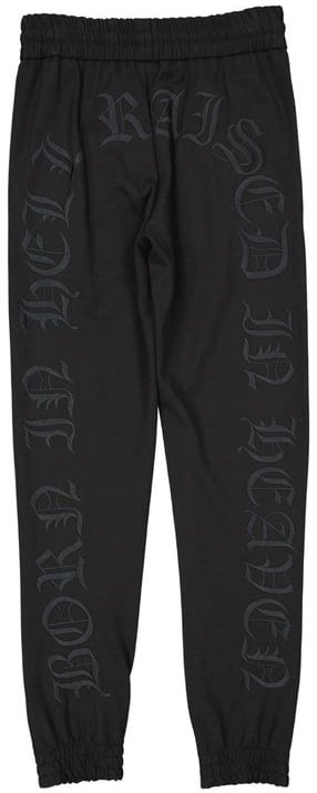 Philipp Plein Black Elastane Joggers (Workout Pants)