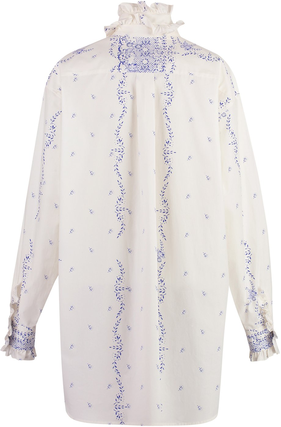 Cotton poplin shirtdress