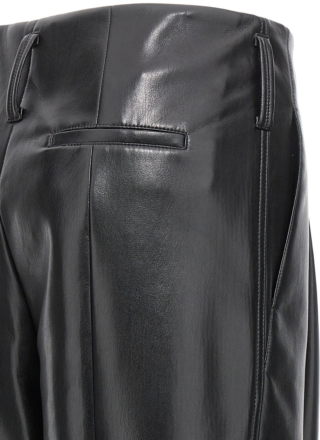 Philosophy Black Polyester Casual Pants