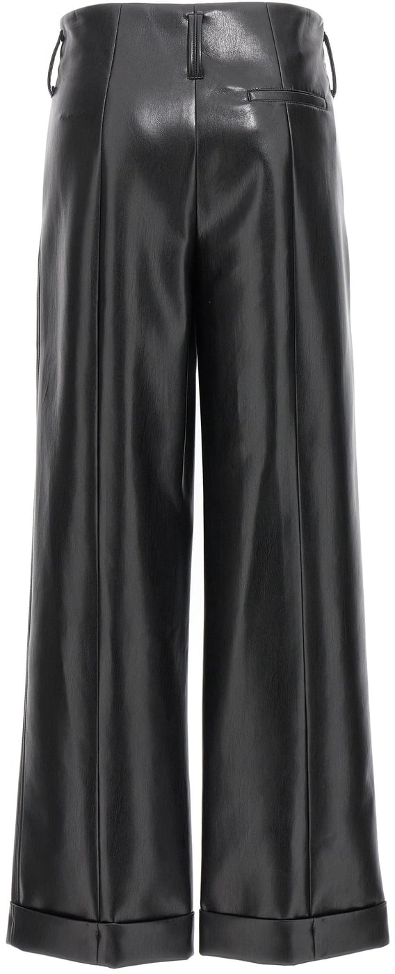Philosophy Black Polyester Casual Pants