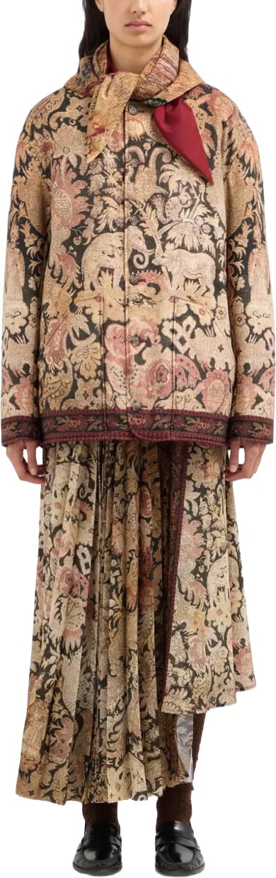 pierre-louis mascia giacca donna reversible padded divers