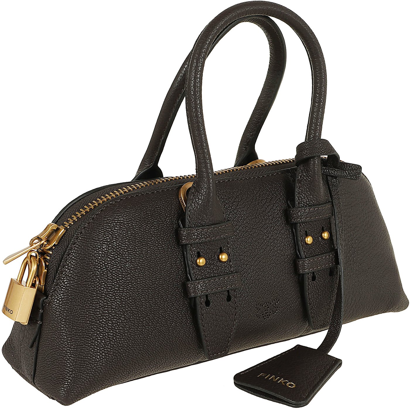 PINKO BOWLING BAG HORIZONTAL SHEEP