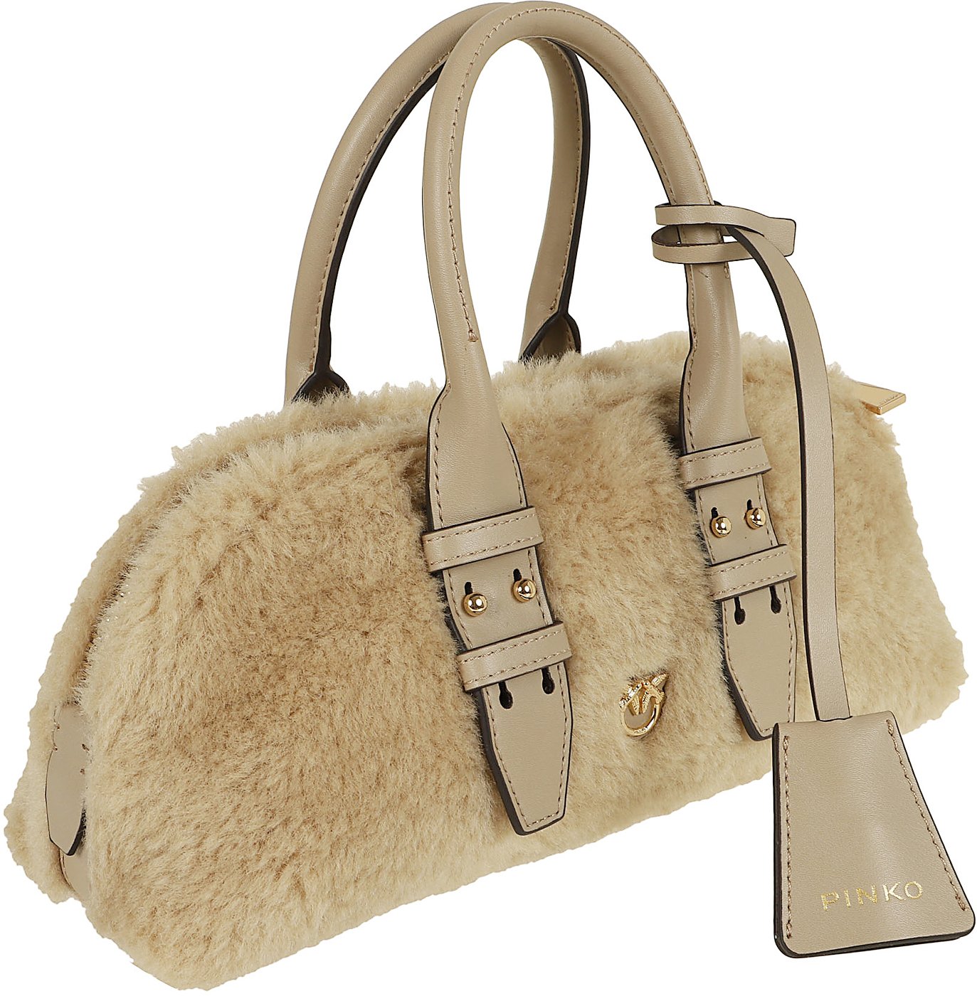 PINKO BOWLING BAG HORIZONTAL