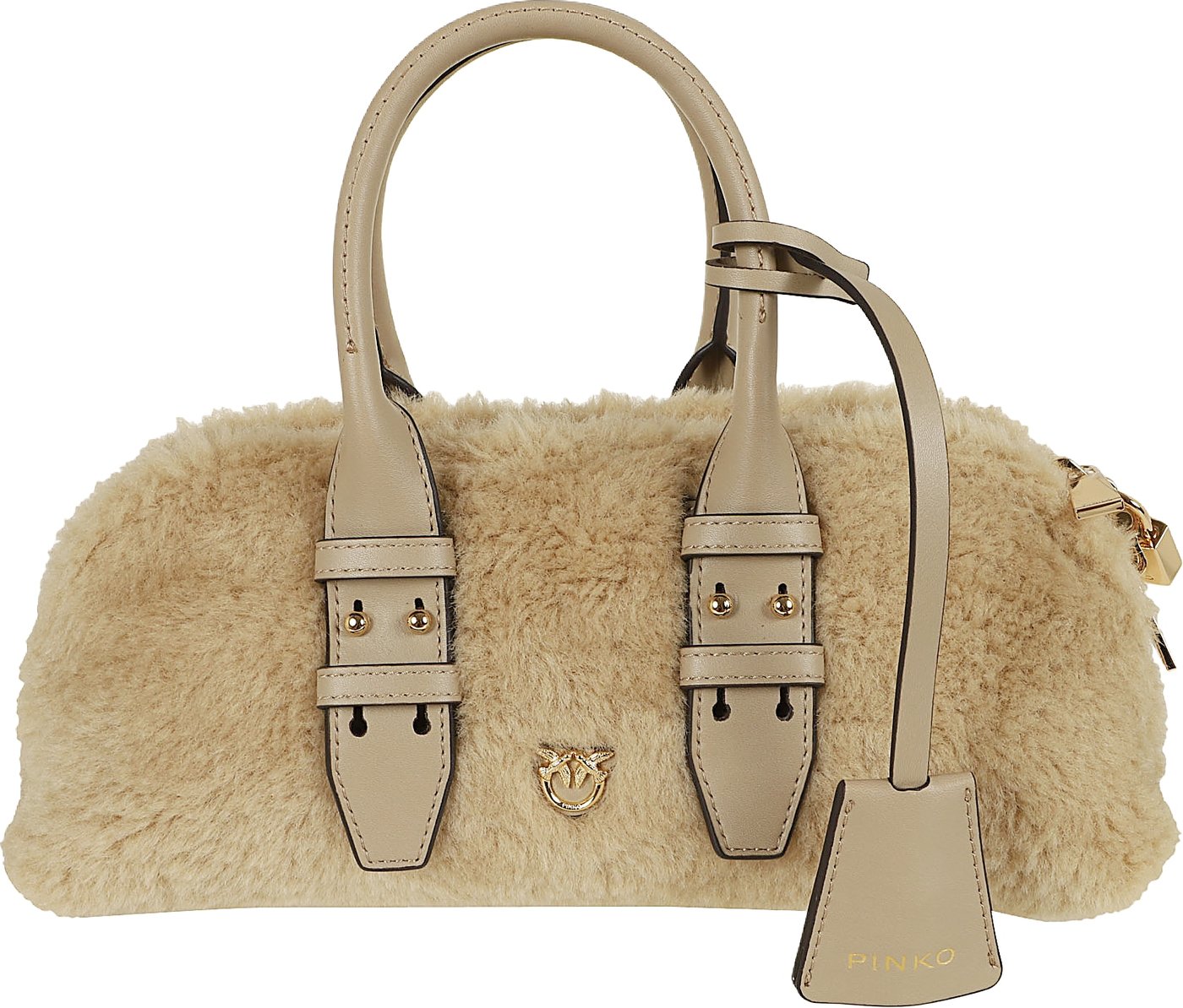 PINKO BOWLING BAG HORIZONTAL