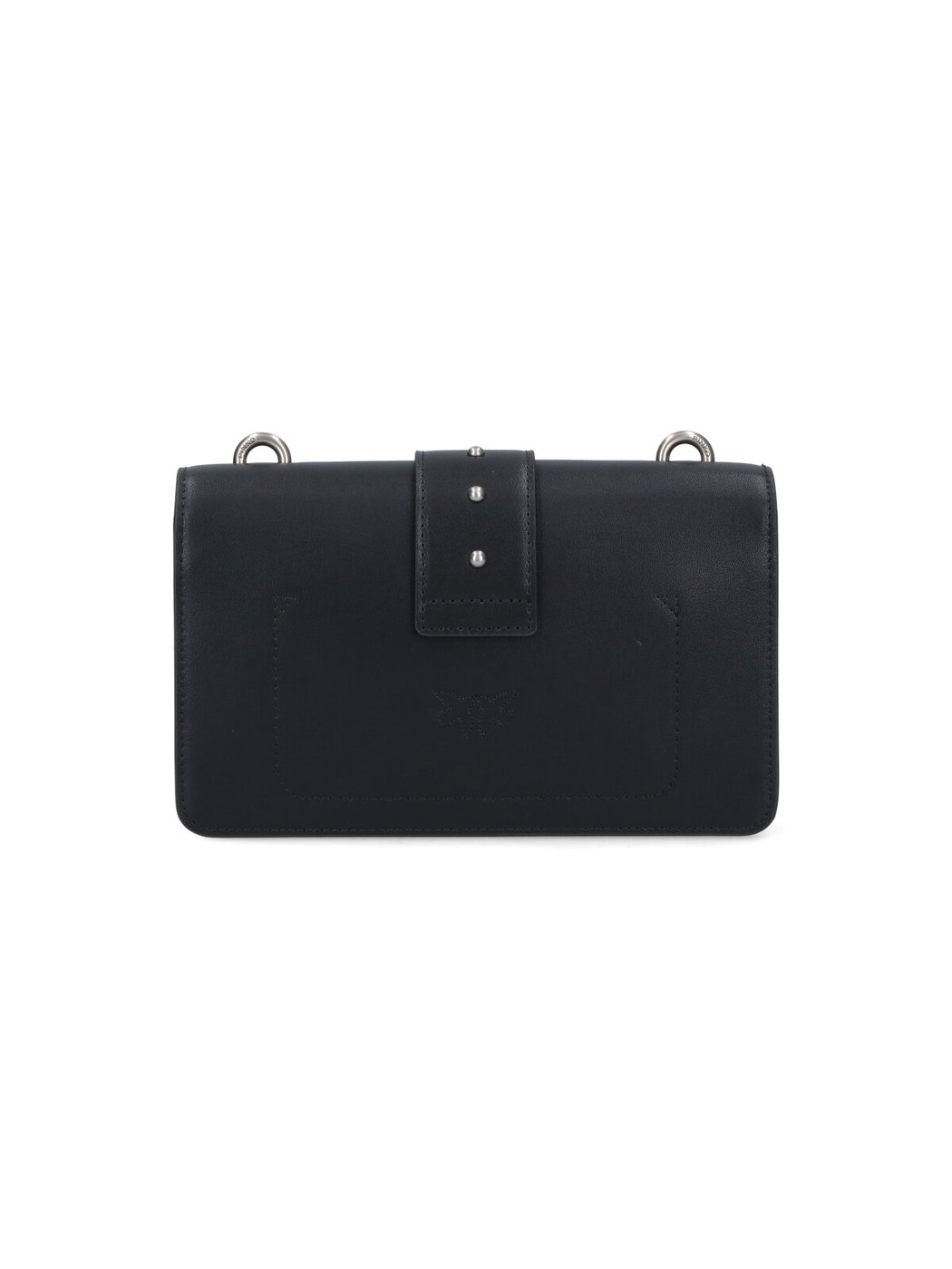 Love One Mini Black Leather Shoulder Bag