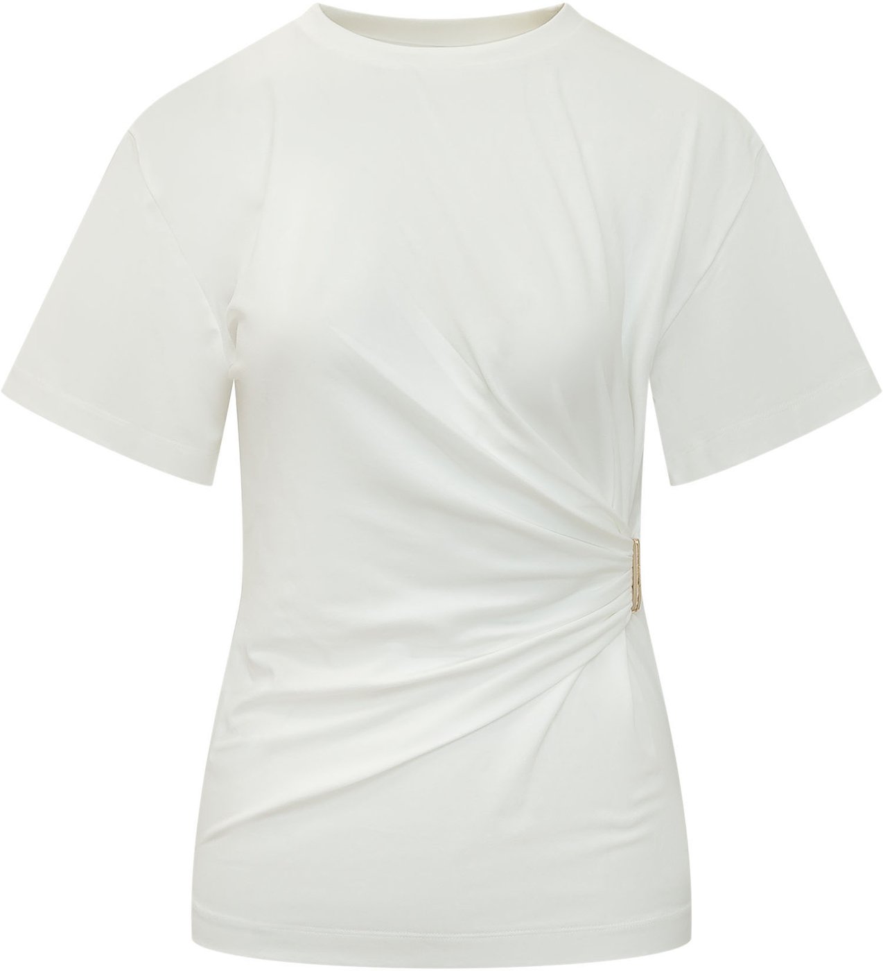 T-shirt con Nodo Laterale