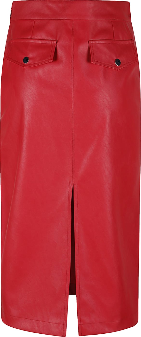 Gerbera Skirt Red
