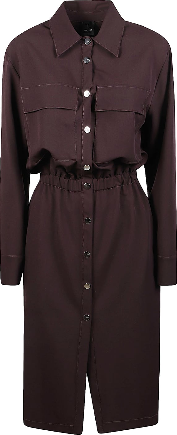 Arum Midi Dress Red