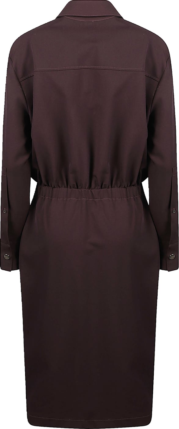 Arum Midi Dress Red