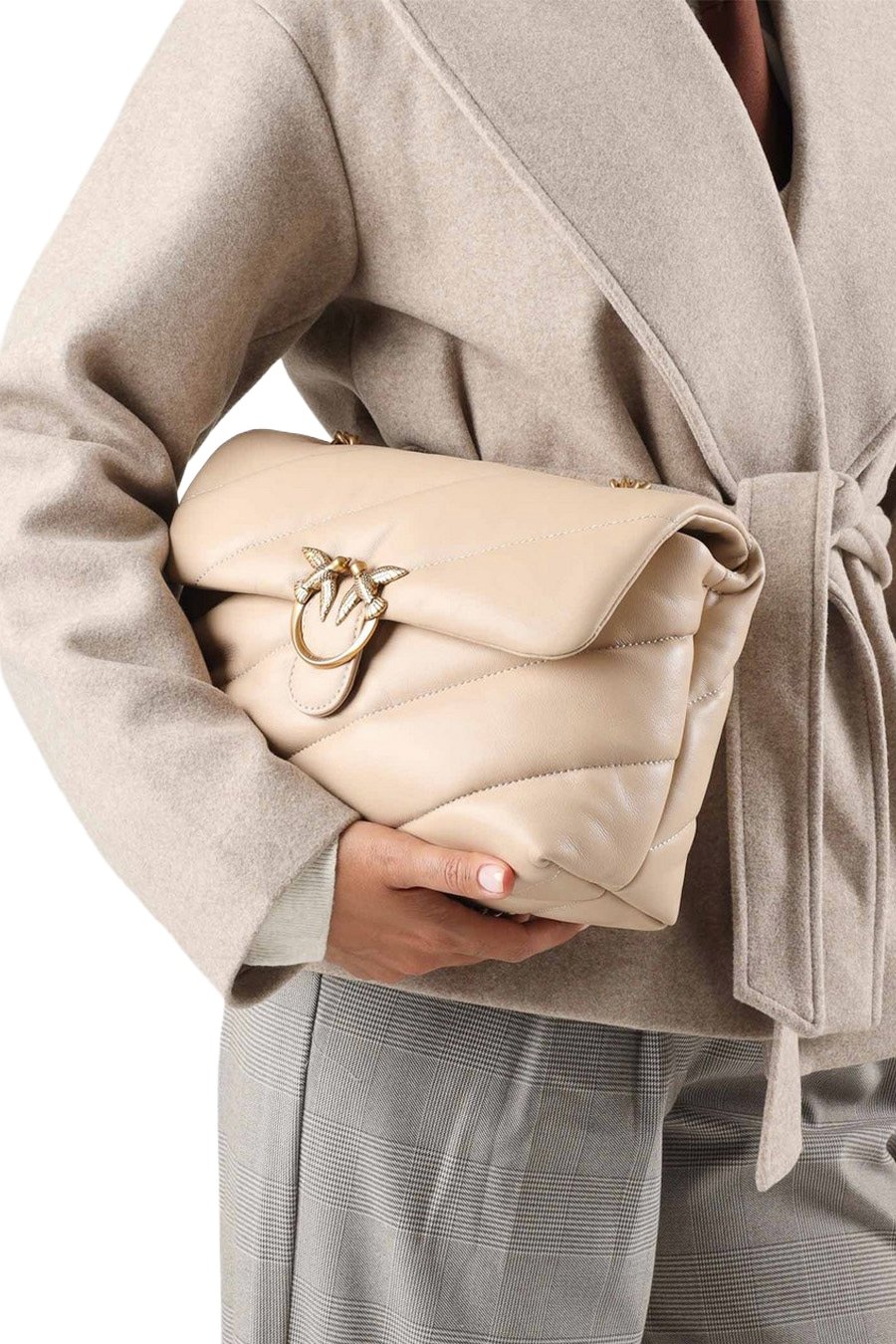 Handbags Beige