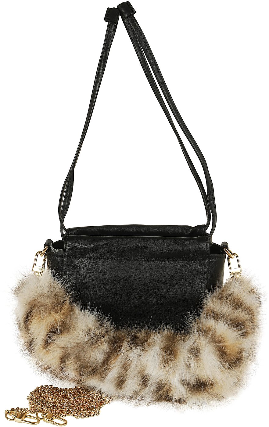 PINKO POUCH NAPPA/MACULA