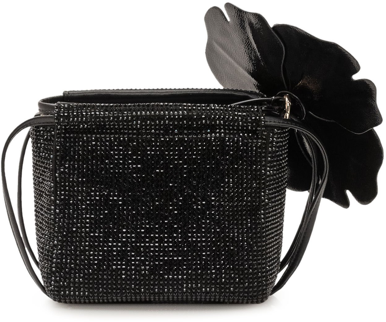 Pochette Flower con Strass