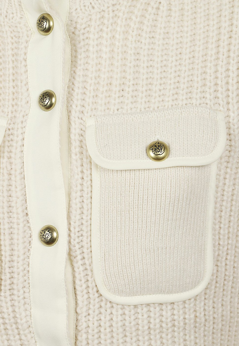PINKO PISPIGLIO CARDIGAN BLEND WOOL