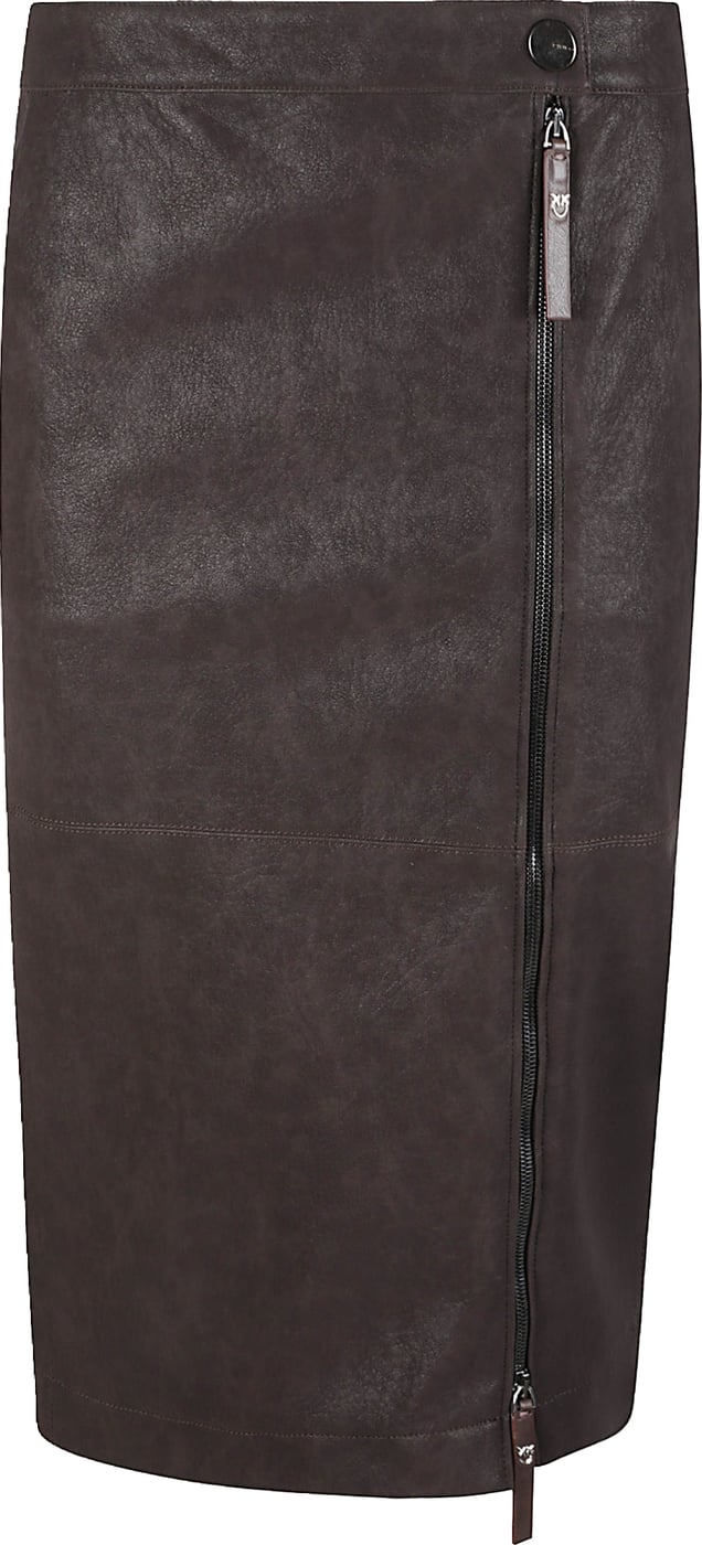Montiano Midi Skirt Brown