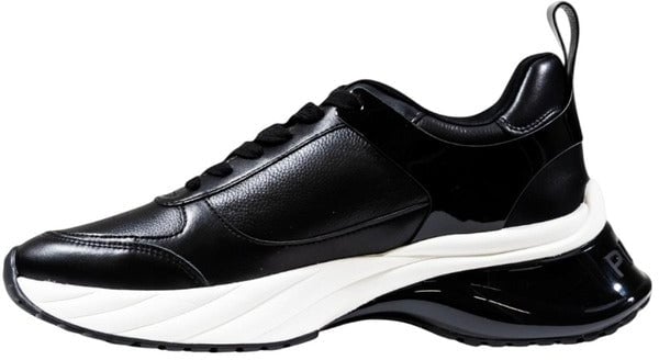 PINKO White Leather Sneakers