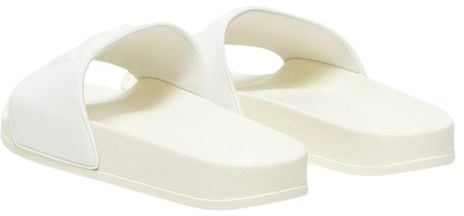 PINKO White Pvc Slippers