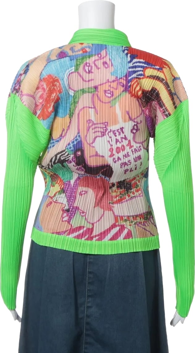 Pleats Please T-Shirt multicolor Polyster M