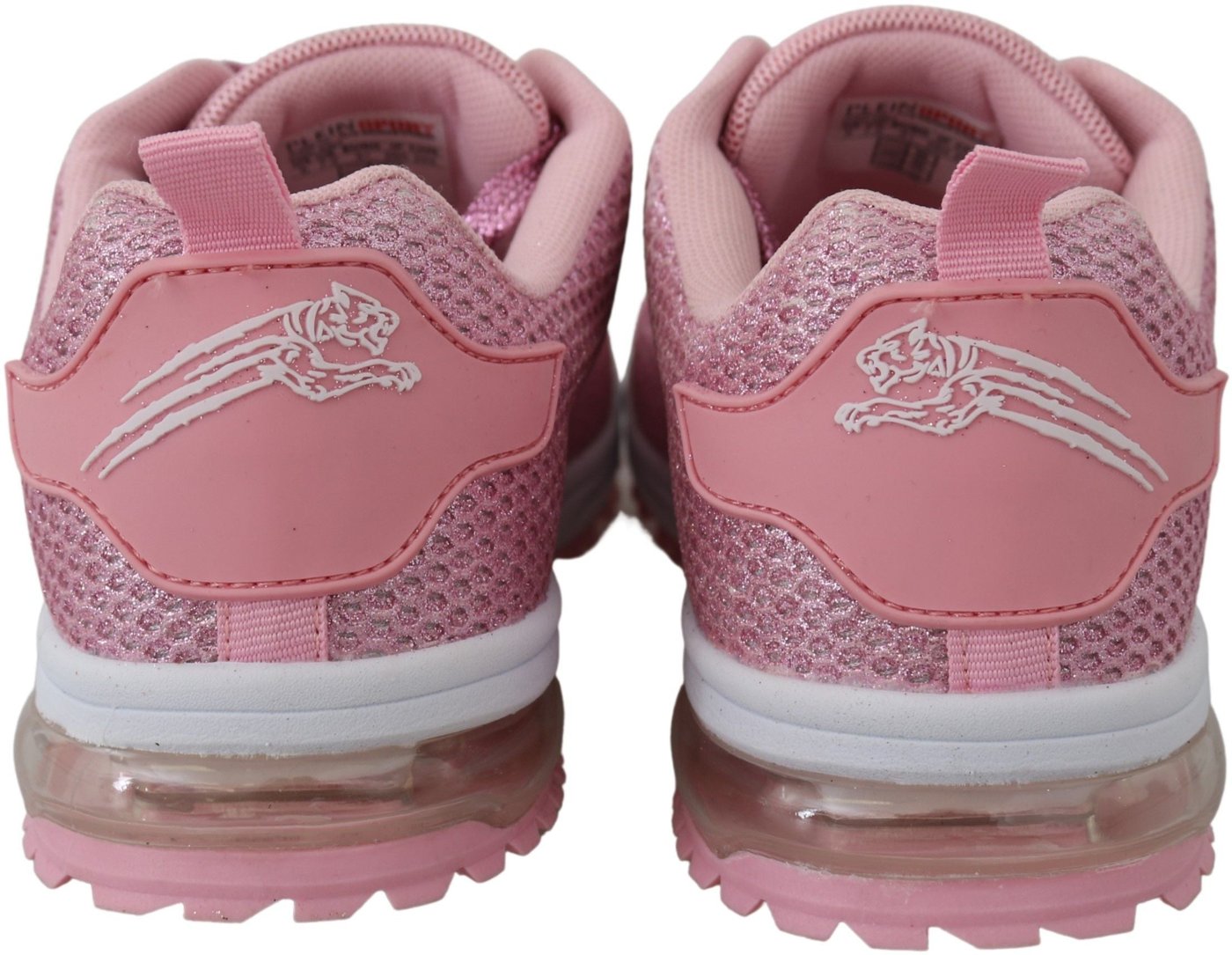 Plein Sport Pink Blush Polyester Gretel Sneakers Shoes