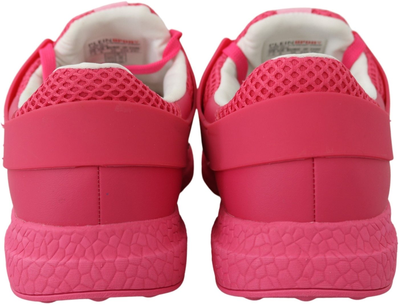 Plein Sport Fuxia Beetroot Polyester Runner Becky Sneakers Shoes