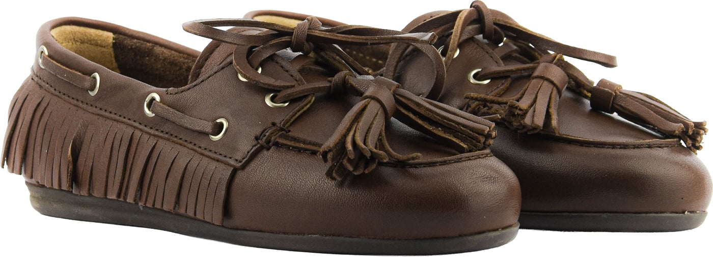 Boat Loafer Native Tassel Brown
