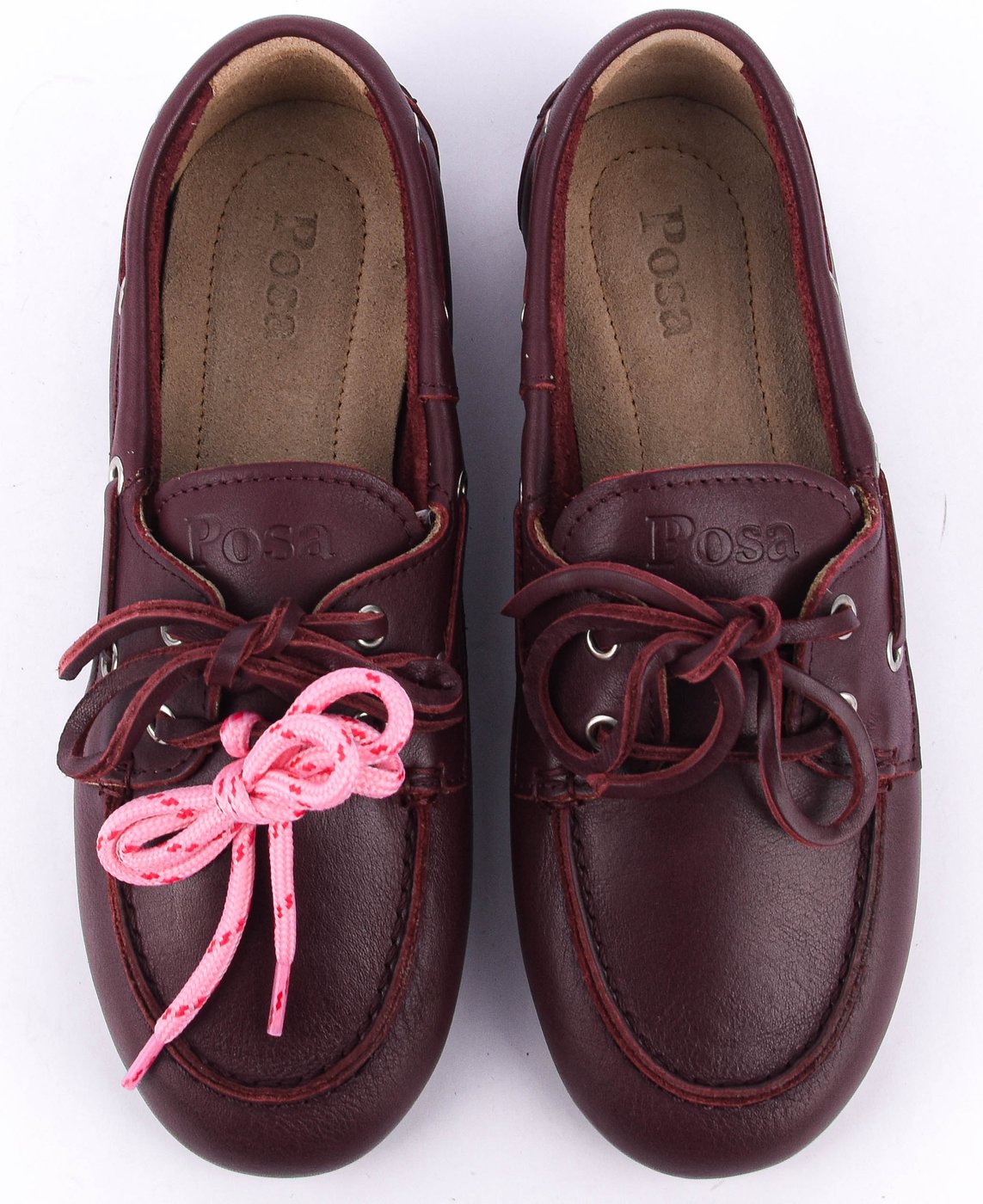 Boat Soft Leather Burgundy