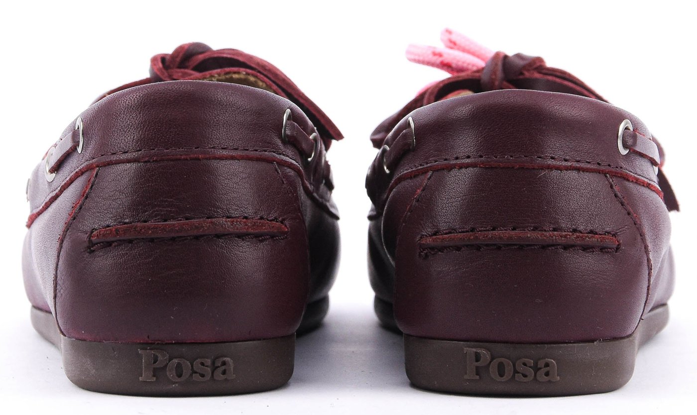 Boat Soft Leather Burgundy