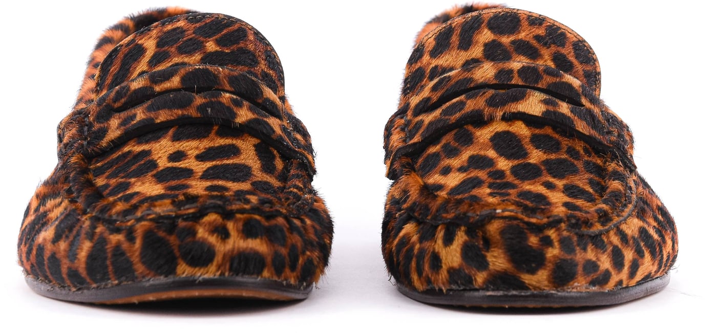 Penny Loafer Wrinkle Animalier
