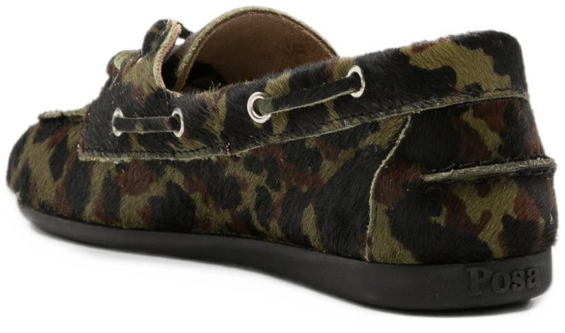 Flat Shoes Camouflage