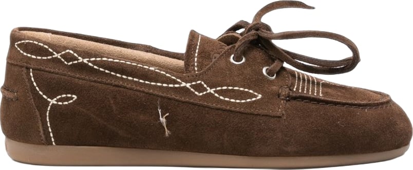 Flat Shoes Brown