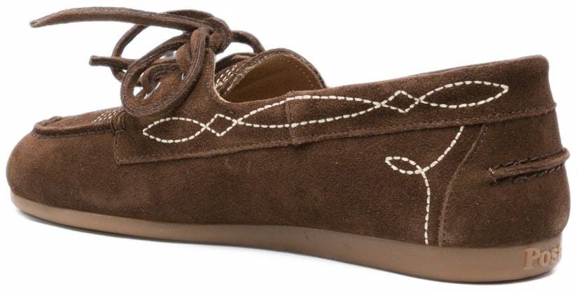 Flat Shoes Brown