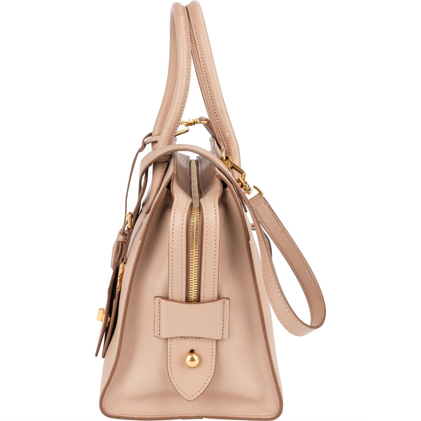 Prada Saffiano Leather Mano Galleria Handbag